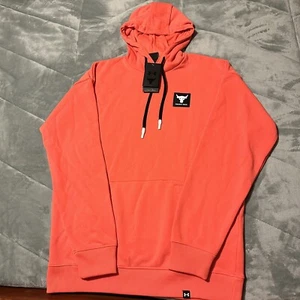 Under Armour Project Rock Hoodie Mens Medium Terry Sweater New 1373560-872 Gym - Picture 1 of 4