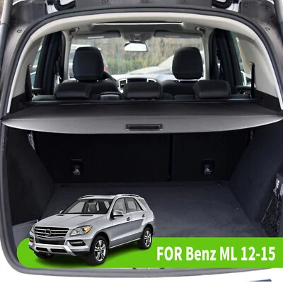 Retractable Cargo Cover for Mercedes Benz ML Series 2012-2015 Parcel Shelf - Imagem 1 de 4