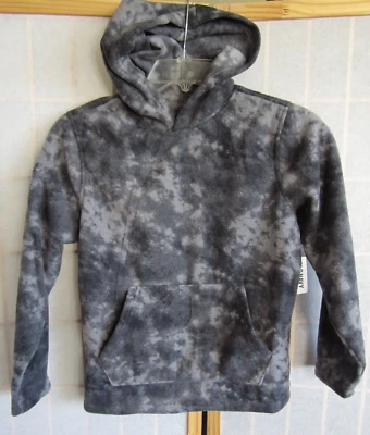 NUEVO CON ETIQUETAS Antiguo Azul Marino Manchado Gris Polar Poliéster Sudadera con Capucha Pullover Sudadera Niños 8 Foto 1 de 4