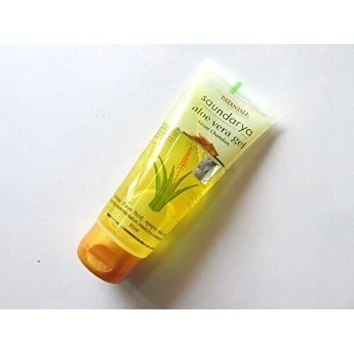 Gel Patanjali Saundarya Aloe Vera Kesar Chandan-150 ml (Pack de 2) Foto 1 de 1