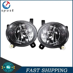 Fog Light Bumper Driving Lamp+Bulb for 09-11 AUDI A4 S4 Q5 SEDAN Clear Lens - Picture 1 of 7