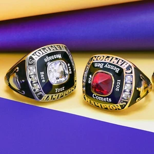 Custom Text and Color Championship Ring - Football, baseball, basketball, esport - Picture 1 of 4