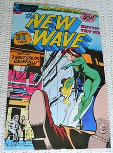 THE NEW WAVE #3 - ECLIPSE COMICS - Picture 1 of 3