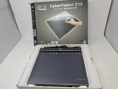 Adesso Cybertablet T12 - Graphics PC Drawing Tablet for Art and Drawing (180) - Image 1 of 4