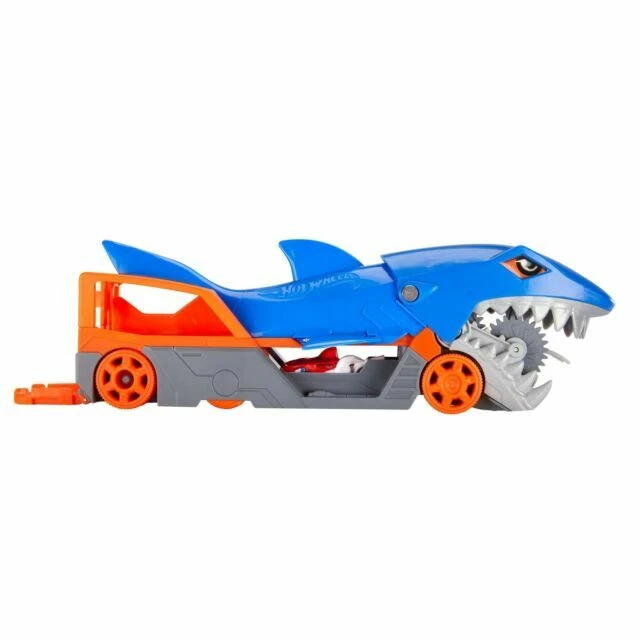 Hot Wheels Shark Chomp Transporter Play Set