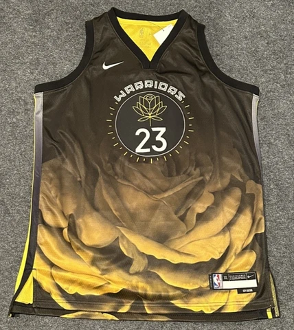 2022-23 Draymond Green Golden State Warriors Nike NBA City Jersey YOUTH XL Cover