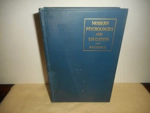 MODERN PSYCHOLOGIES and EDUCATION Clarance E. Ragsdale 1932 HC Textbook 1st Ed. - Picture 1 of 24