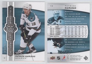 2007-08 Ultimate Collection /499 Patrick Marleau #14