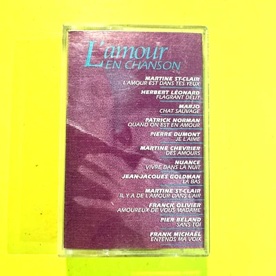 L'AMOUR EN CHANSON CASSETTE TAPE - Image 1 of 4