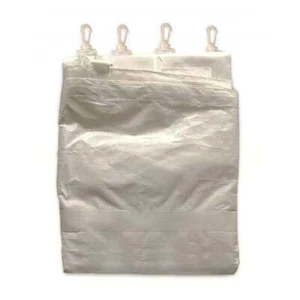Tent Sidewall 7 x 10 Solid Water Resistant Polyethylene Canopy Privacy Open Box - Picture 1 of 9