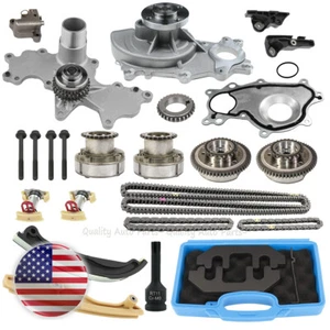 Timing Chain Kit Water Pump 4 Bolt Tool VVT Fit Ford F-150 Expedition Sport 3.5L - Picture 1 of 16