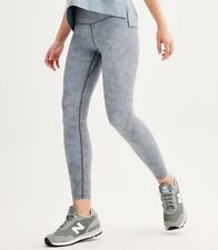 FLX  Women’s Affirmation High-Waisted 7/8 Ankle Leggings- Slate Dots- Large- NWT