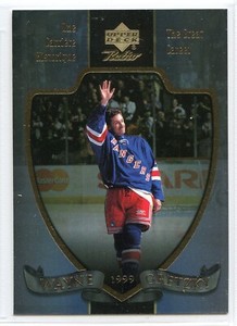 1999-00 Upper Deck McDonald's The Great Career - #5 - Wayne Gretzky - Rangers