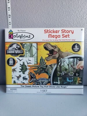 Mega Set Pegatina Parque Jurásico Historia Foto 1 de 2