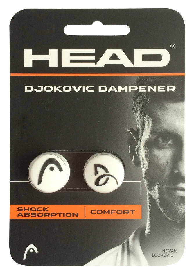 HEAD Djokovic Dämpfer Shock Absorber Long Vibration - Signature - 2er Pack