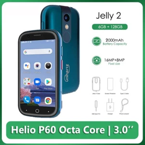 Unihertz Jelly 2 4G Phone 3.0 inch Helio P60 OctaCore 2000mAh 16MP 6GB+128GB NFC - Picture 1 of 17