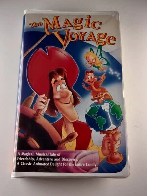The Magic Voyage (VHS) 1992 Corey Feldman, Irene Cara, Dom DeLuise TESTED - Image 1 of 3