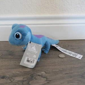 Disney Plüsch FROZEN 2 BRUNI Fire Spirit Salamander Eidechse 9 Zoll blau Stofftier - Bild 1 von 4