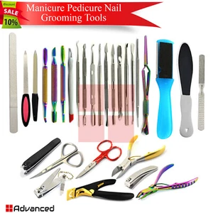 Manicure Pedicure Set Nail Clipper Cuticle Beauty Care Grooming Tools Kit - PICK - Picture 1 of 14