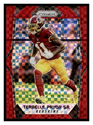 2017 Panini Prizm #21 Terrelle Pryor Sr. Prizm Red Power #/49 - Image 1 of 2