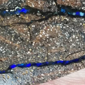 Ópalo de roca Pandant grande 56,9 quilates Queensland con cordón de cuero - Imagen 1 de 8