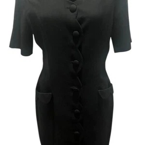 Vintage Kleid Gr. 10 P Silvercord 80’s Taschen - Bild 1 von 8