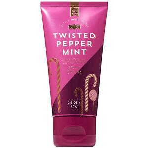 Bath & Body Works Twisted Peppermint Body CREAM Travel or purse size Ships Free