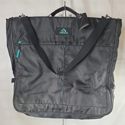 Jordache Black Garment Hanging Travel Luggage Bag Suit Dress Carrier EUC - Image 1 of 4