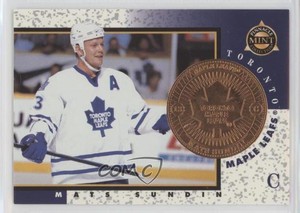1997-98 Pinnacle Mint Collection Mats Sundin #10 HOF