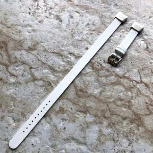 White Double Wrap Leather Band for Garmin D2 Delta S and epix Pro 42mm -A20B18 - Picture 1 of 9