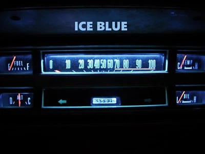 Gauge Cluster LED Dashboard Bulbs Ice Blue For Ford 67 69 F100 F250 F350 Truck  - Image 1 of 2