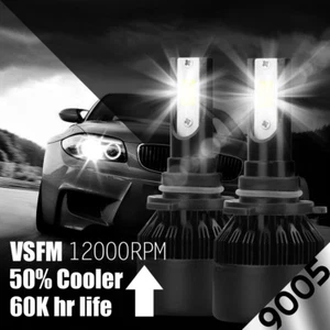 9005 H11 LED Headlight+Fog Light for 2009-2017 Dodge Ram 1500 2500 3500 4500 550 - Picture 1 of 12
