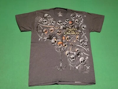 Camiseta Walt Disney World Hanes Piratas do Caribe Pequena FRETE GRÁTIS - Imagem 1 de 3