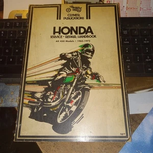 Honda 450 Manual 1965-72 Clymer - Bild 1 von 4