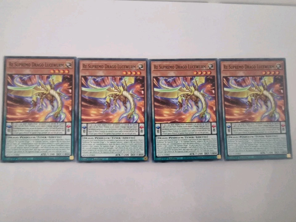 4 Pendel Italienische Yu-Gi-Oh Karten - Bild 1 von 1