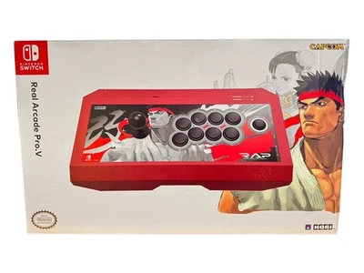 HORI Nintendo Switch Real Arcade Pro V (Street Fighter Ryu Edition) (CSC051616) - Image 1 of 4