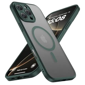Strong Magnetic for Case with Camera Control iPhone 16 Pro Max Dark Green - Picture 1 of 7