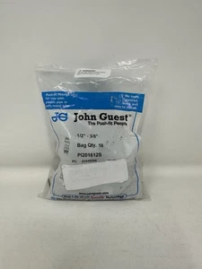 10 Count John Guest 1/2" x 3/8" Reducing Elbows  PI201612S - Picture 1 of 2