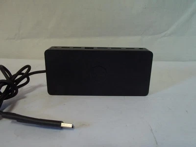 Replicador de puertos de estación de acoplamiento universal Dell 0M4R9V D6000 USB-C 4K (J344) Foto 1 de 4