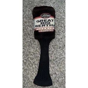 CALLAWAY GOLF CLUB HEAD COVER SOCK GREAT BIG BERTHA Sole Plate #1 WAR BIRD - Picture 1 of 5