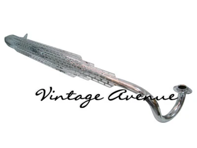 HONDA S65 CS65 EXHAUST MUFFLER W/ PROTECTOR - SWEPT UP! - Изображение 1 из 4