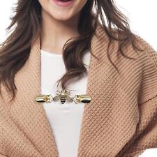 Suéter cárdigan clip aleación de perlas cierre con clip para vestidos pañuelo para el cuello