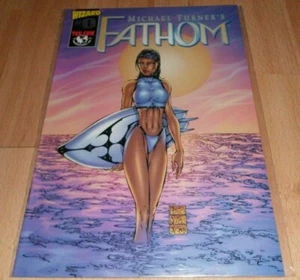 Fathom (1998 Image 1st Series) #0...WIZARD EDITION...Published Jan 2000 by Image - Foto 1 di 1