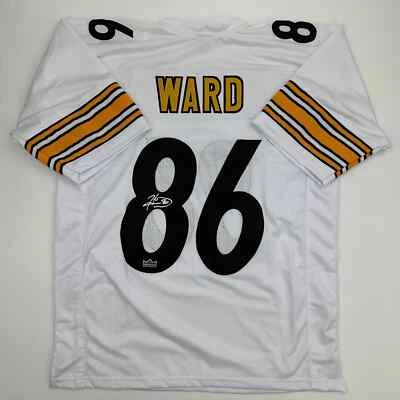 Jersey Facsímil Autografiado Hines Ward Pittsburgh Blanco Reimpresión Talla Para Hombre XL Foto 1 de 4