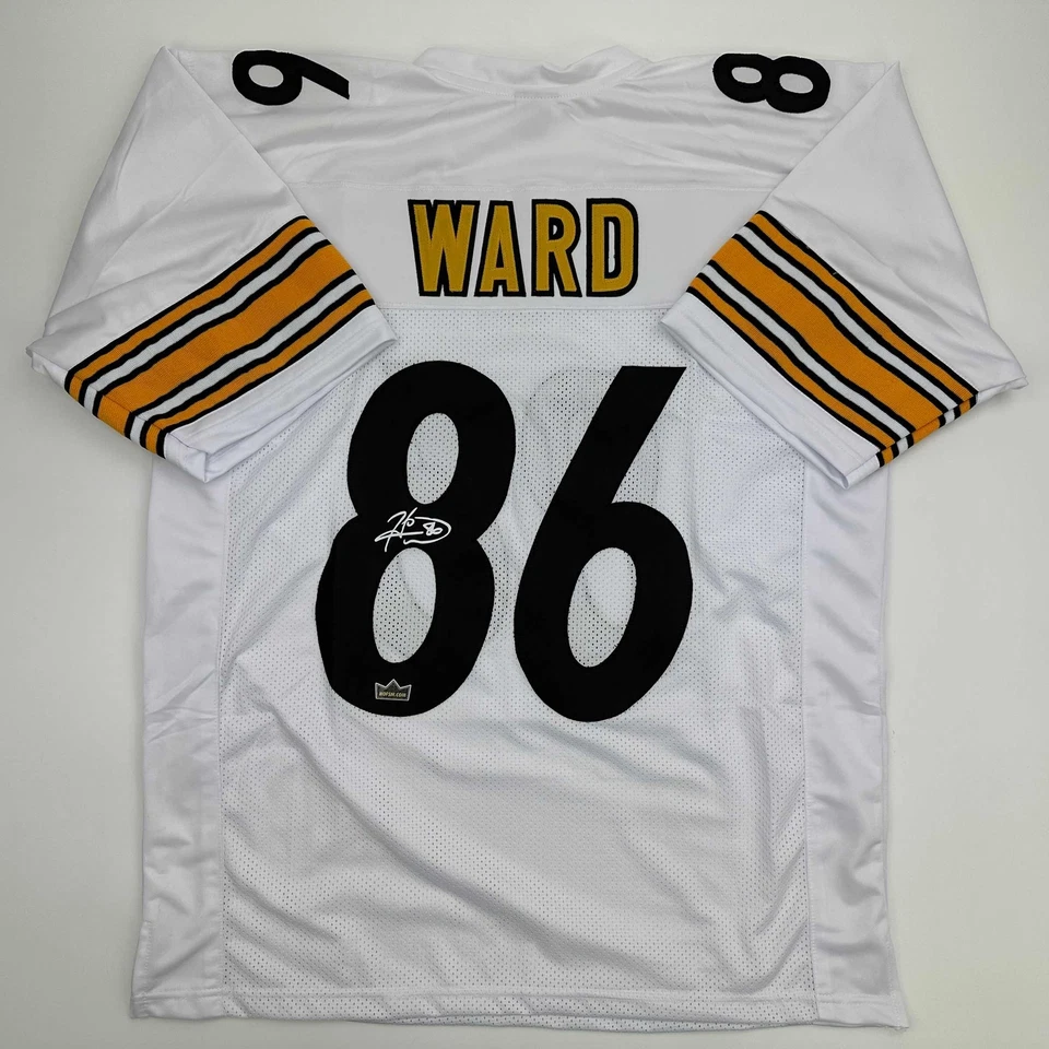 Jersey Facsímil Autografiado Hines Ward Pittsburgh Blanco Reimpresión Talla Para Hombre XL Foto 1 de 4