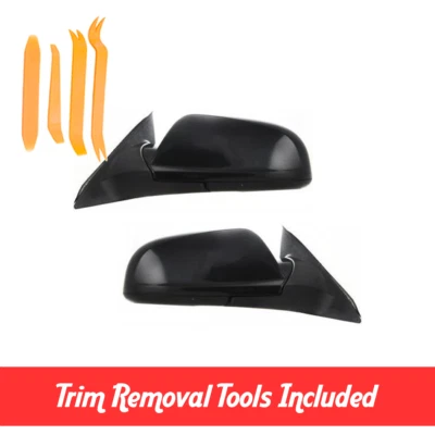 New Driver & Passenger Side Power Mirror Set For 2008-2012 Chevrolet Malibu Foto 1 de 4