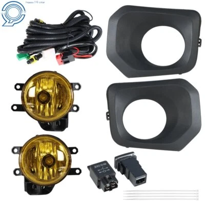 Bumper Driving Fog Lights Lamps RH&LH Fit For 2016-2021Toyota Tacoma Foto 1 de 4