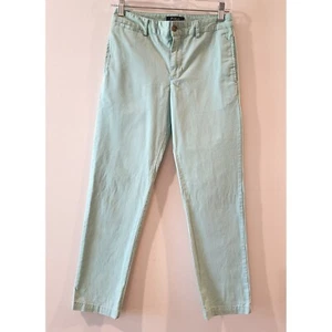 Polo Ralph Lauren Chino Pants Girls Size 14 Mint Green Cotton Blend with Pockets - Picture 1 of 7