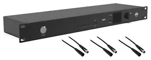 American DJ NET 8 RDM/ArtNet /sACN XLR RJ45 8-Port DMX Over Ethernet Node+Cables - Picture 1 of 8