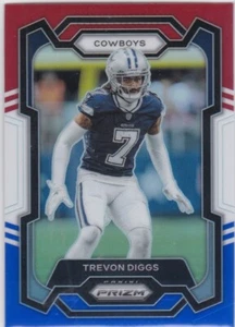 2022 Panini Prizm NFL Football Micah Parsons Red White & Blue Prizm Cowboys - Picture 1 of 1